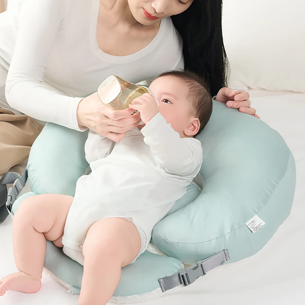 Almohada de lactancia Allasons inclinada antivómitos para maternidad - imagen 4