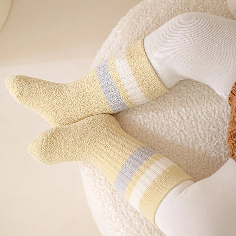 Calcetines de lana antibacterianos suaves para bebé en invierno - imagen 5