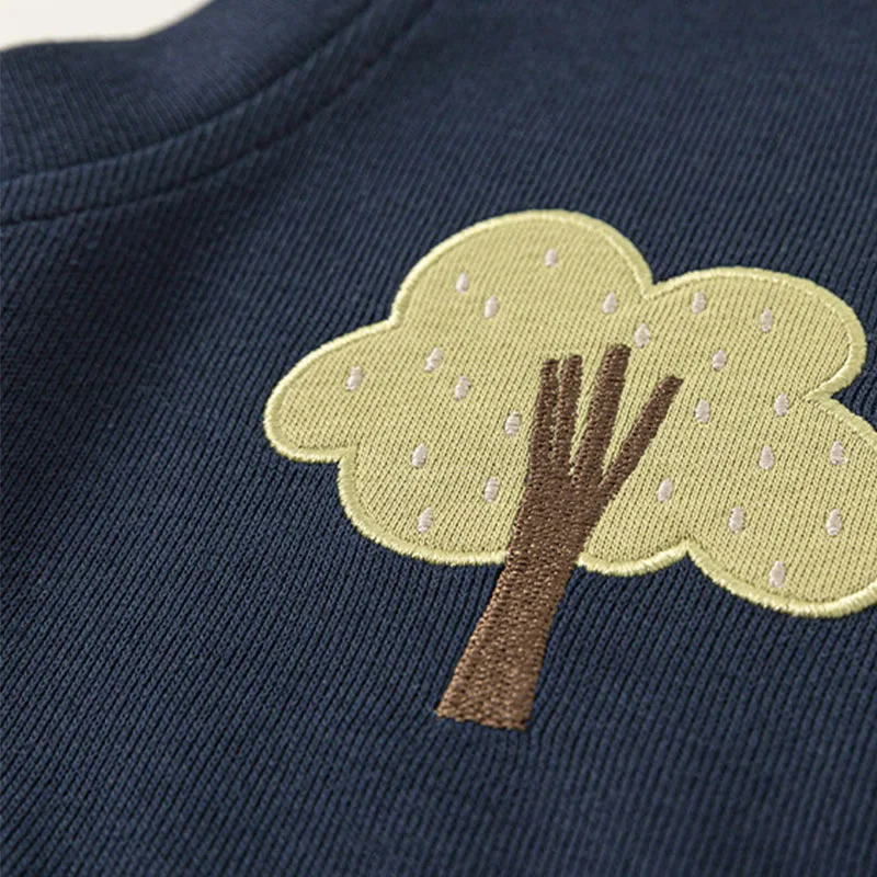 Conjunto de otoño para bebé a cuadros: camiseta, chaleco y pantalón - imagen 5