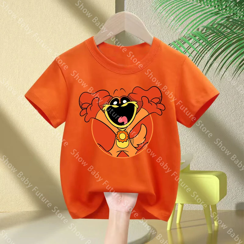 Camiseta Smilings Critters de dibujos animados para niño manga corta - imagen 3