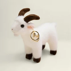 Ranch Animal Series peluche de cabra montaña colgante negro