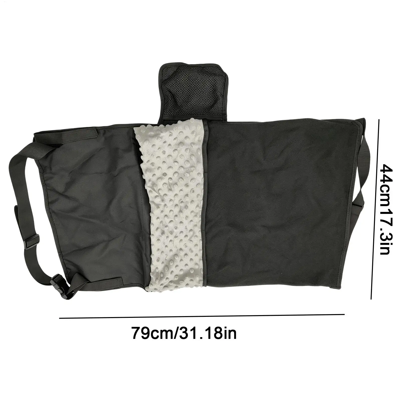 Cama de viaje portátil infantil plegable con manta para dormir - imagen 5