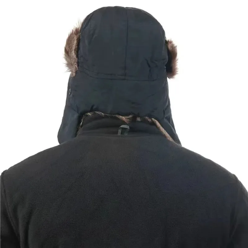 Gorro infantil con protección para los oídos de invierno tipo piloto - imagen 3