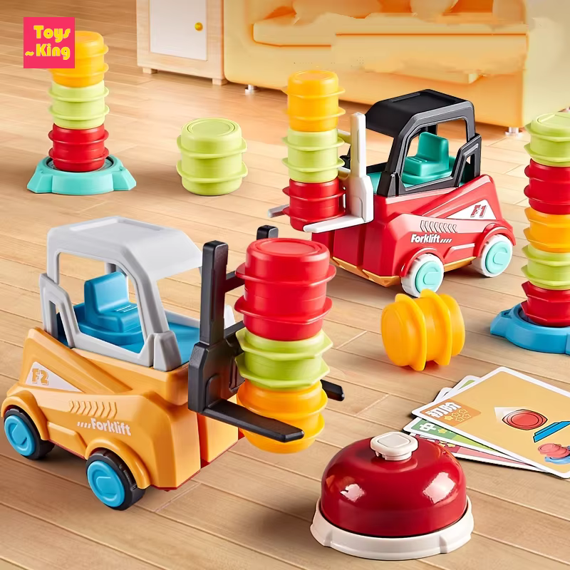 Carretilla elevadora de juguete a presión para niños – Transporte - imagen 2