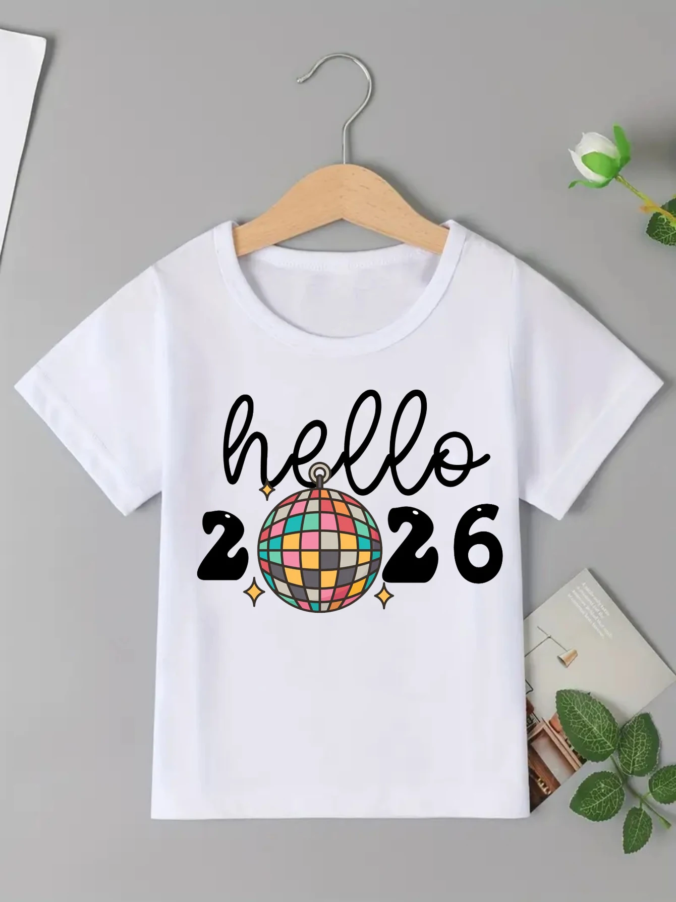 Camiseta Kawaii estrella planeta 2026 para bebés y niños - imagen 2