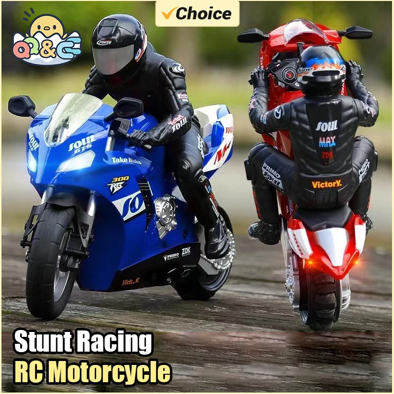 Moto radiocontrol todoterreno autoequilibrada para niños - imagen 2