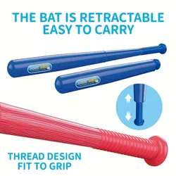 Set de béisbol infantil con bate para juego al aire libre