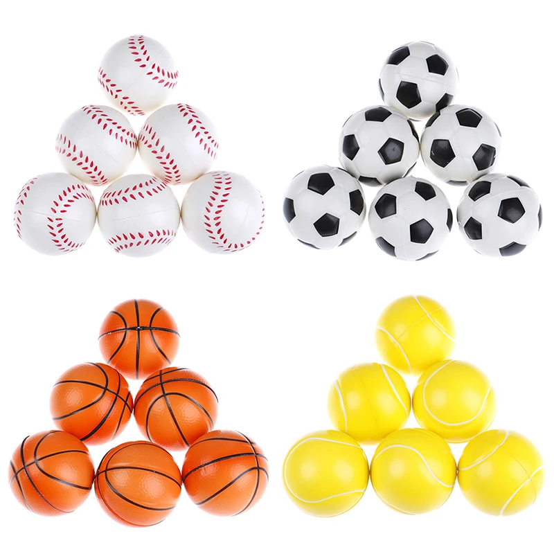 Pelotas antiestrés de espuma para niños, ventiladas - imagen 2