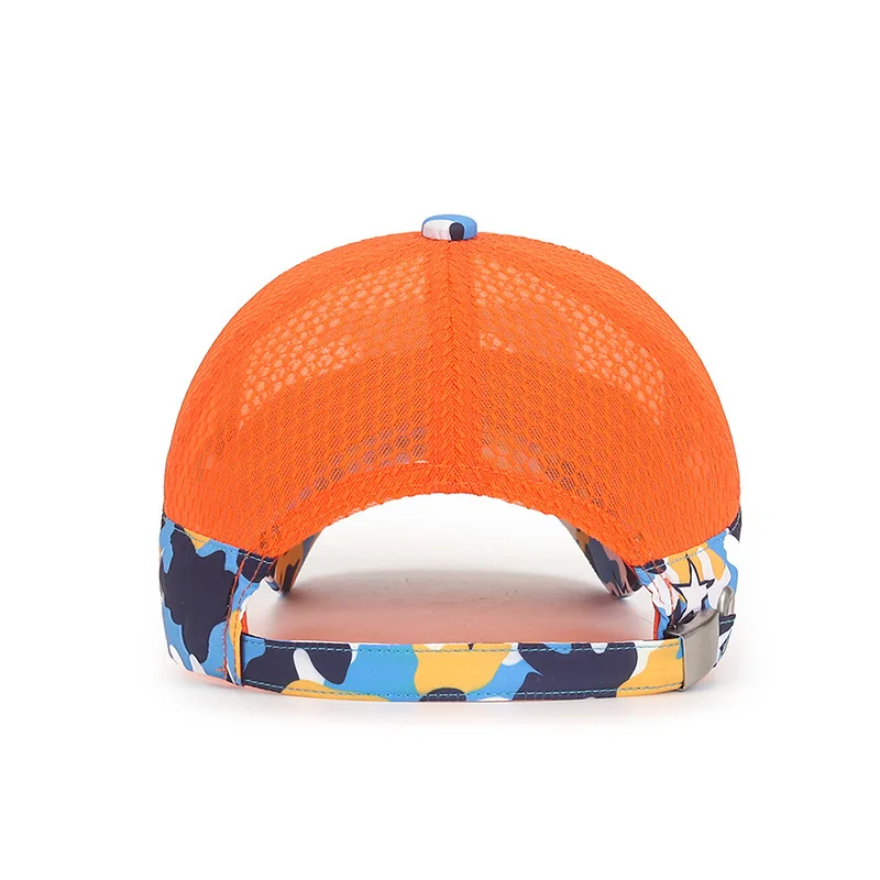 Gorra de béisbol transpirable de camuflaje para niños, verano - imagen 3