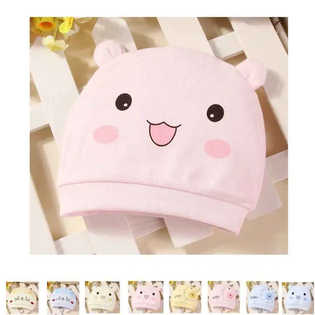 Gorro de ganchillo con animalitos para bebé – Cálido invernal