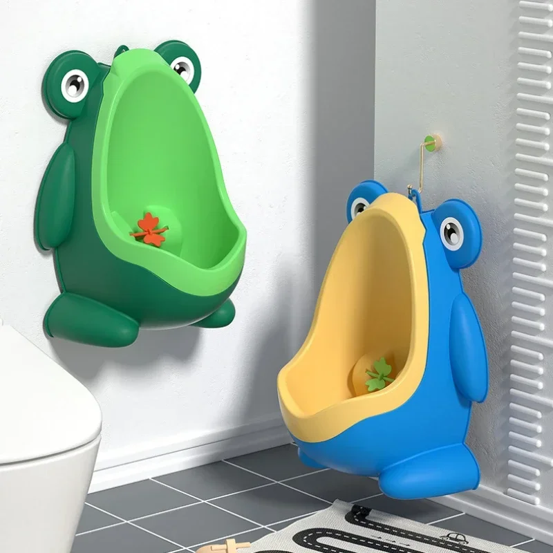 Entrenador de orinal bebé con rana animada – Montaje pared - imagen 2