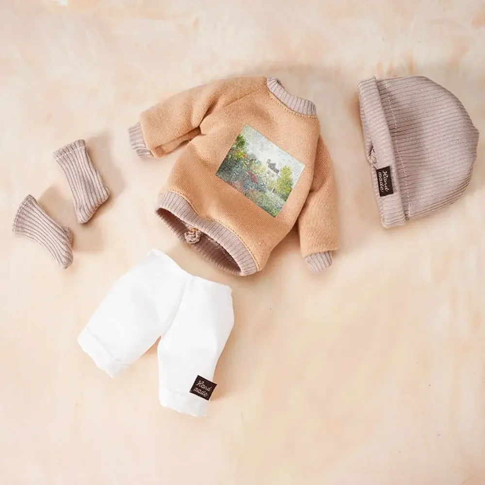 Sudadera con capucha hecha a mano para muñeca pequeña - imagen 3