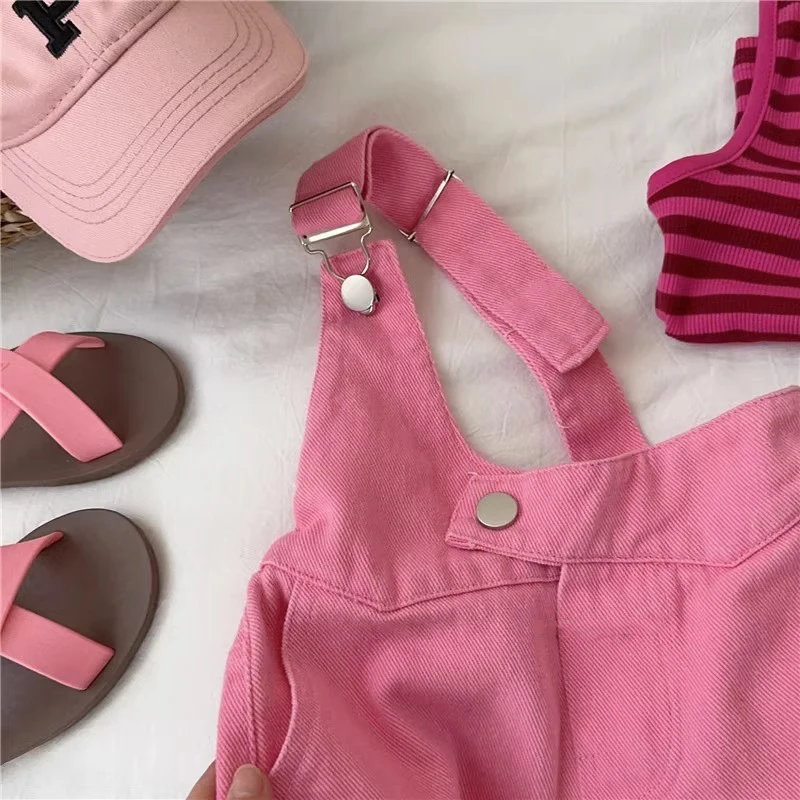 MILANCEL Conjunto de verano a rayas sin mangas para niños - imagen 3