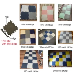 Alfombrilla puzzle bebé – Alfombra juego Tatami suave entrelazada