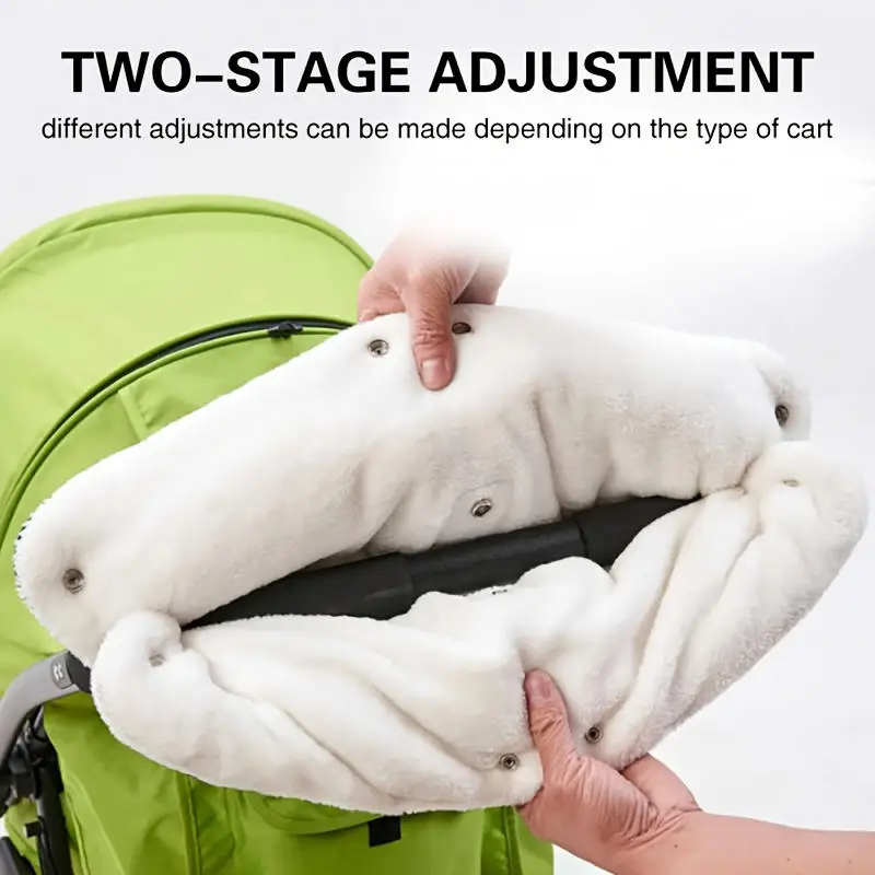 Guantes de invierno para cochecito universales resistentes al viento - imagen 5