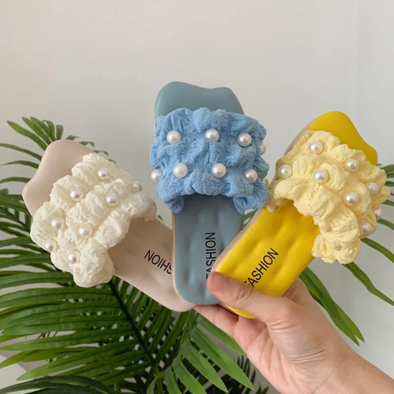 Zapatillas antideslizantes para niñas estilo princesa suela suave