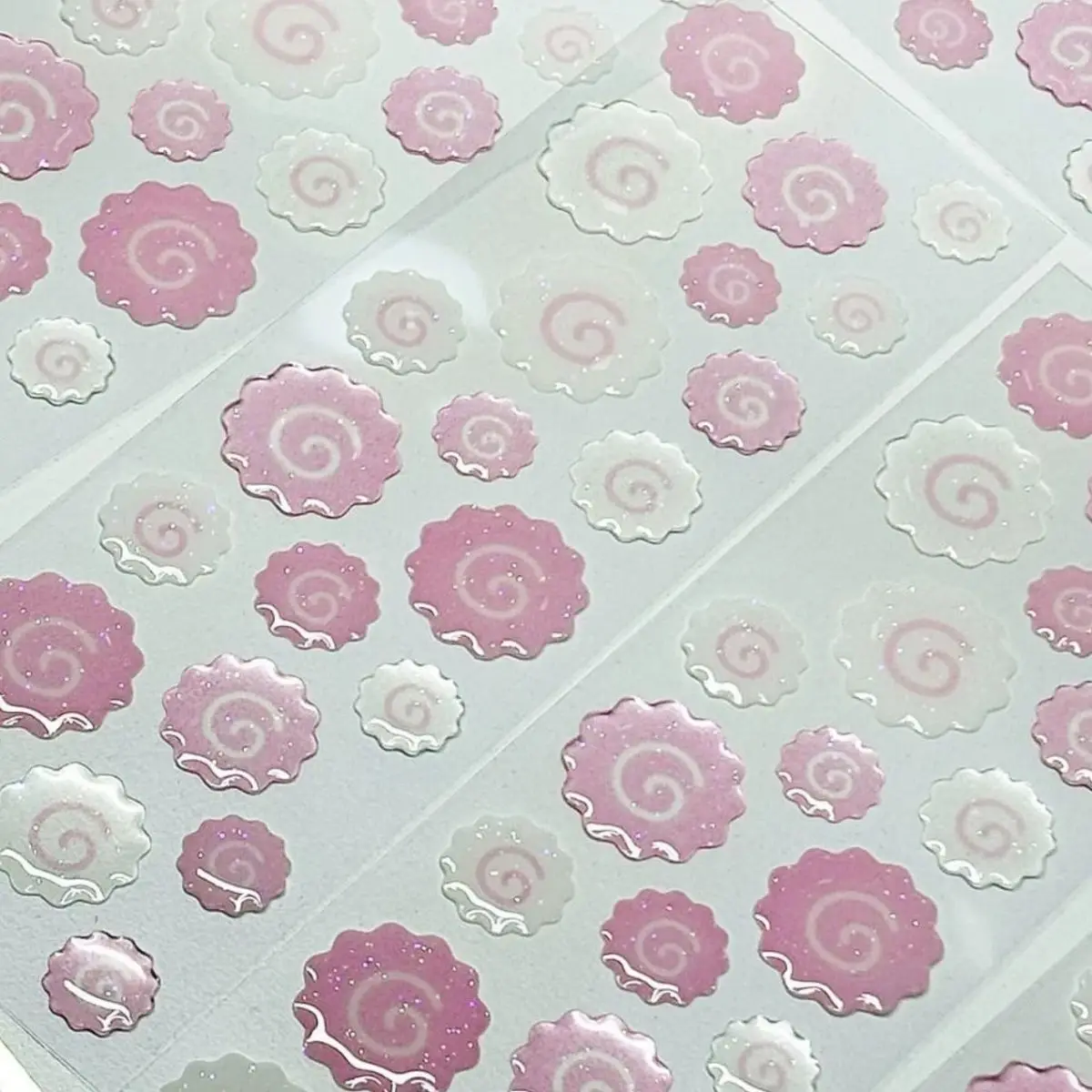 Pegatinas 3D de Fresa para Niños – Diseño Gelatinoso Divertido - imagen 2
