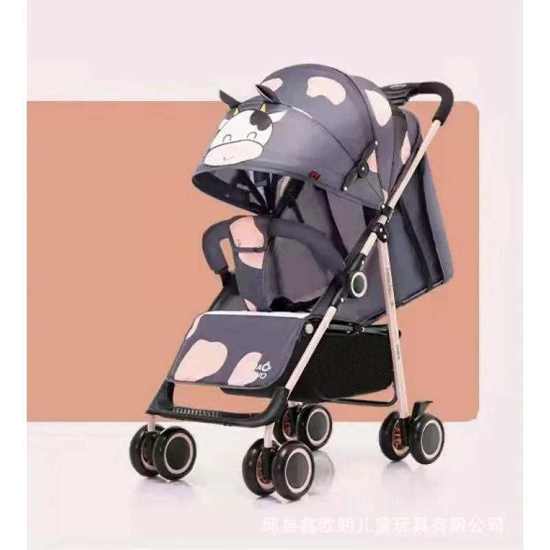 Carrito bebé plegable ligero cómodo seguro para recién nacidos - imagen 3