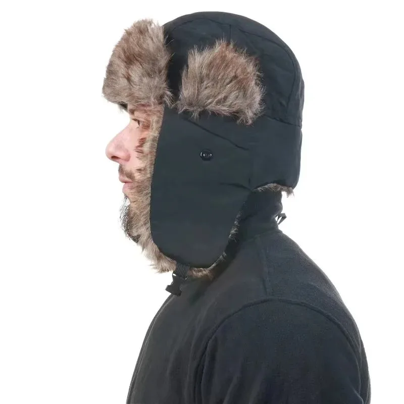 Gorro infantil con protección para los oídos de invierno tipo piloto - imagen 2