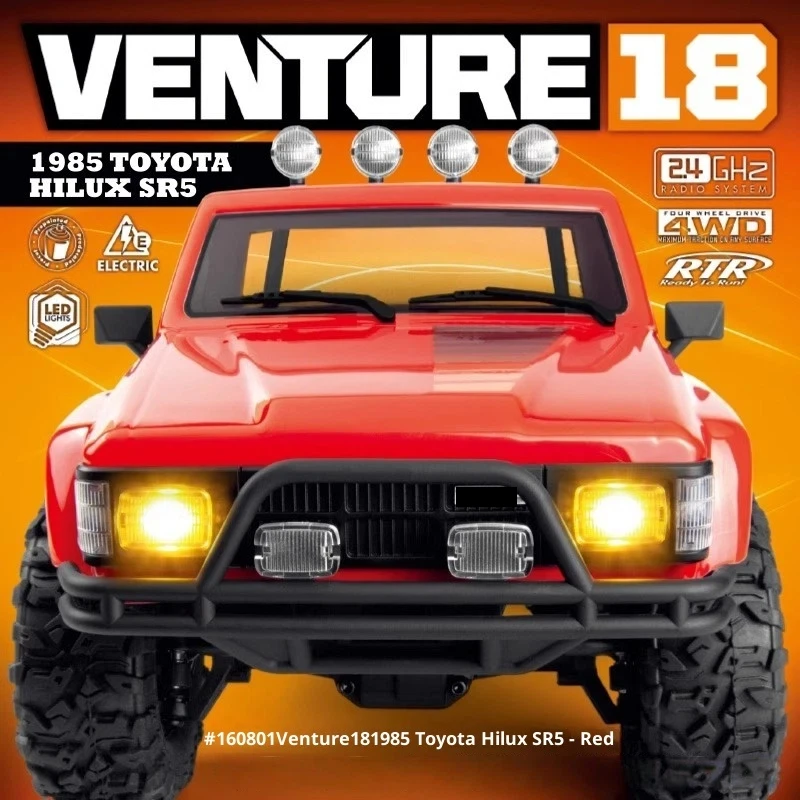 Coche teledirigido 4WD HILUX todoterreno doble velocidad RTR - imagen 5