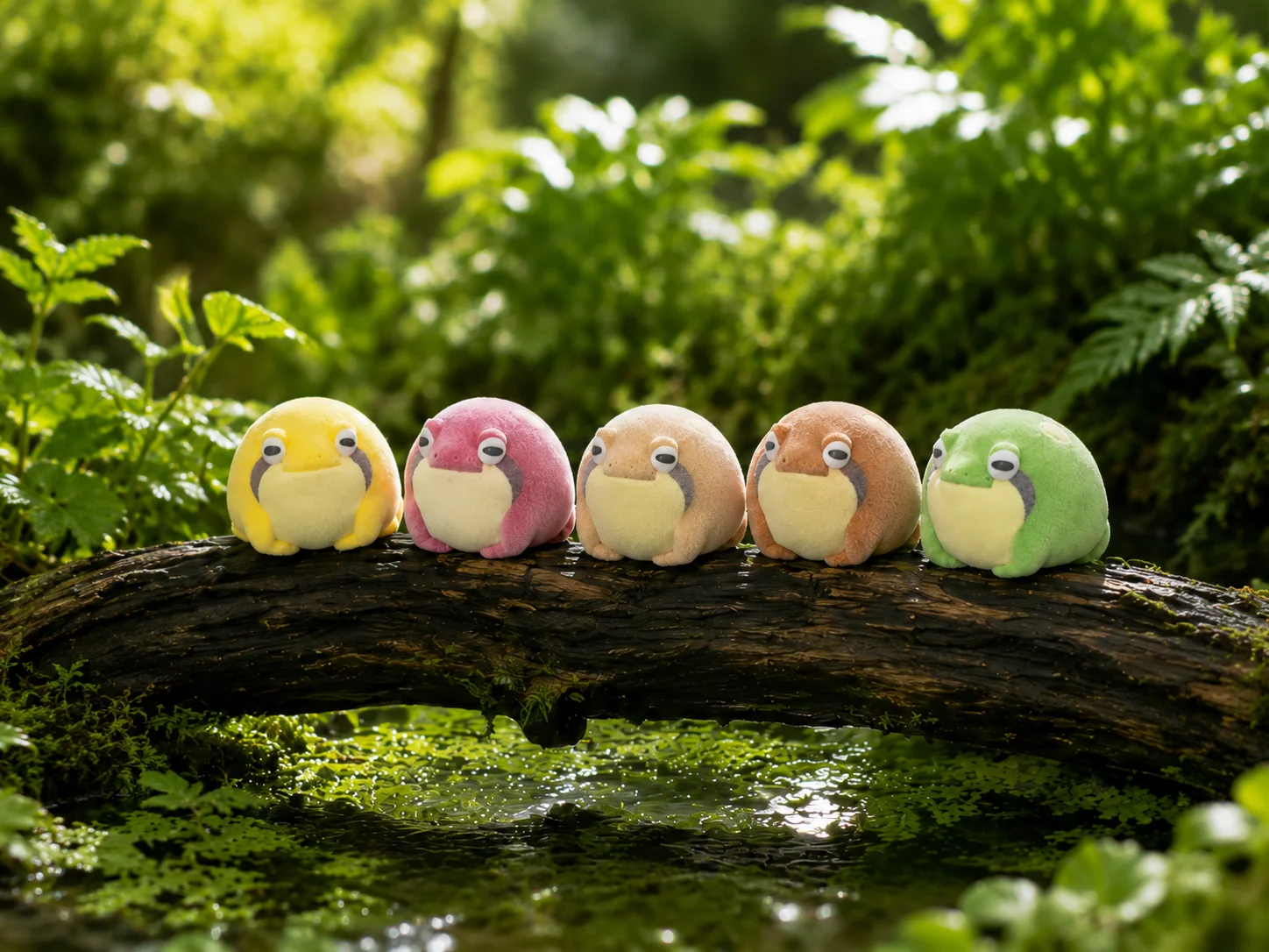 Kinako Muñecos blandos de animales bebé – Colección del Mundo - imagen 2