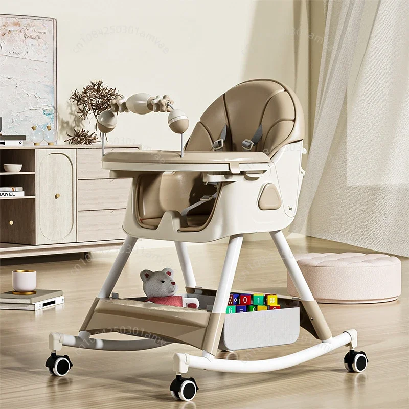 Silla de comedor para bebé multifunción con respaldo ajustable - imagen 3
