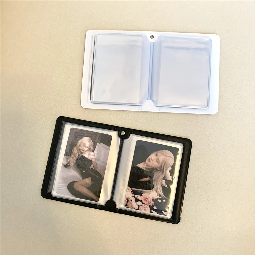 Álbum de fotos con encaje para colecciones negro y rosa - imagen 4