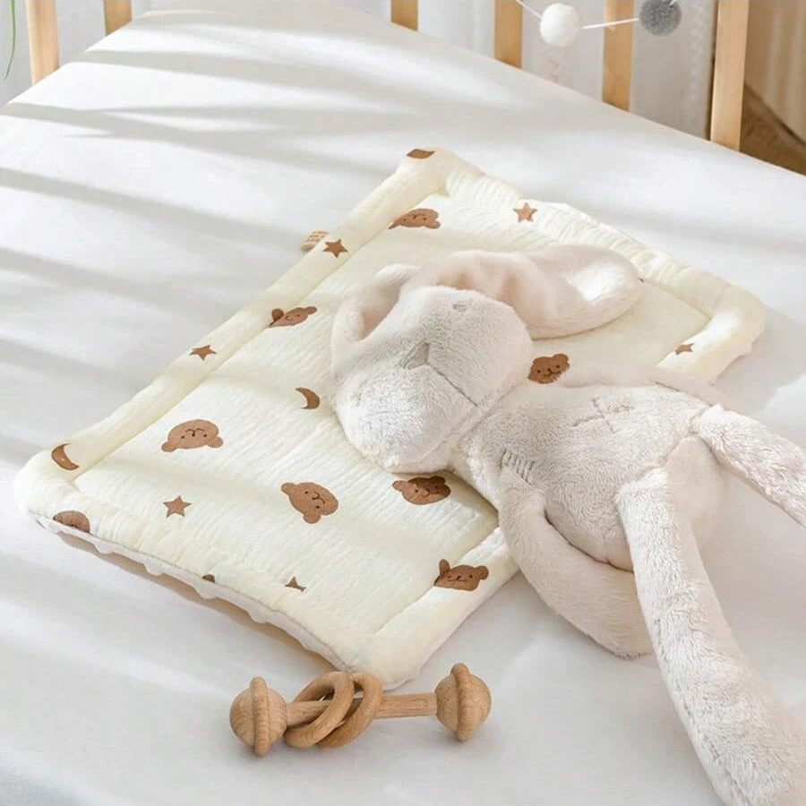 Almohada bebé transpirable gasa algodón