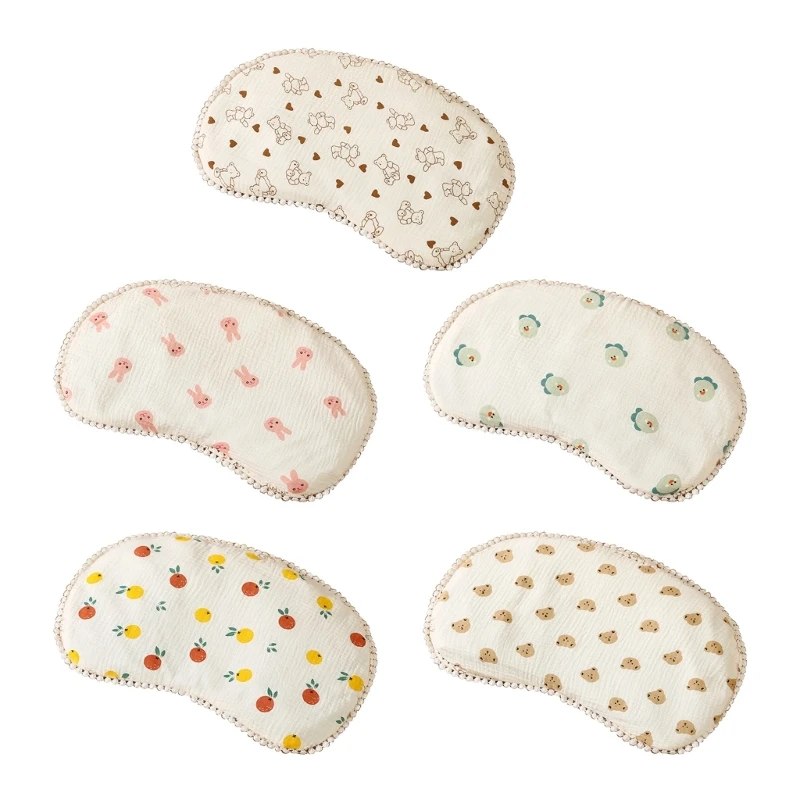 Almohada de algodón para bebé con relleno de trigo sarraceno