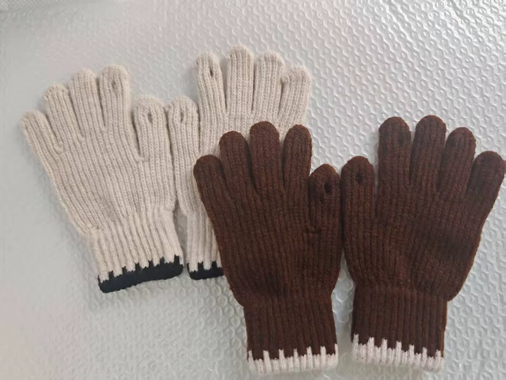 Guantes de invierno para niños en color azul