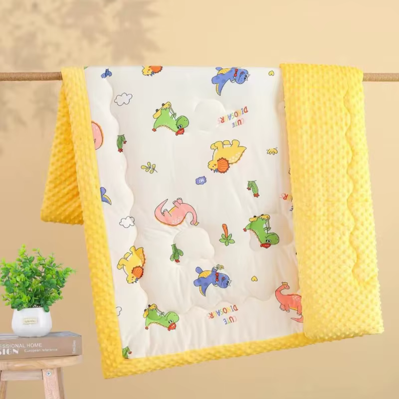 Manta bebé de terciopelo suave – Ideal para recién nacido e invierno - imagen 2