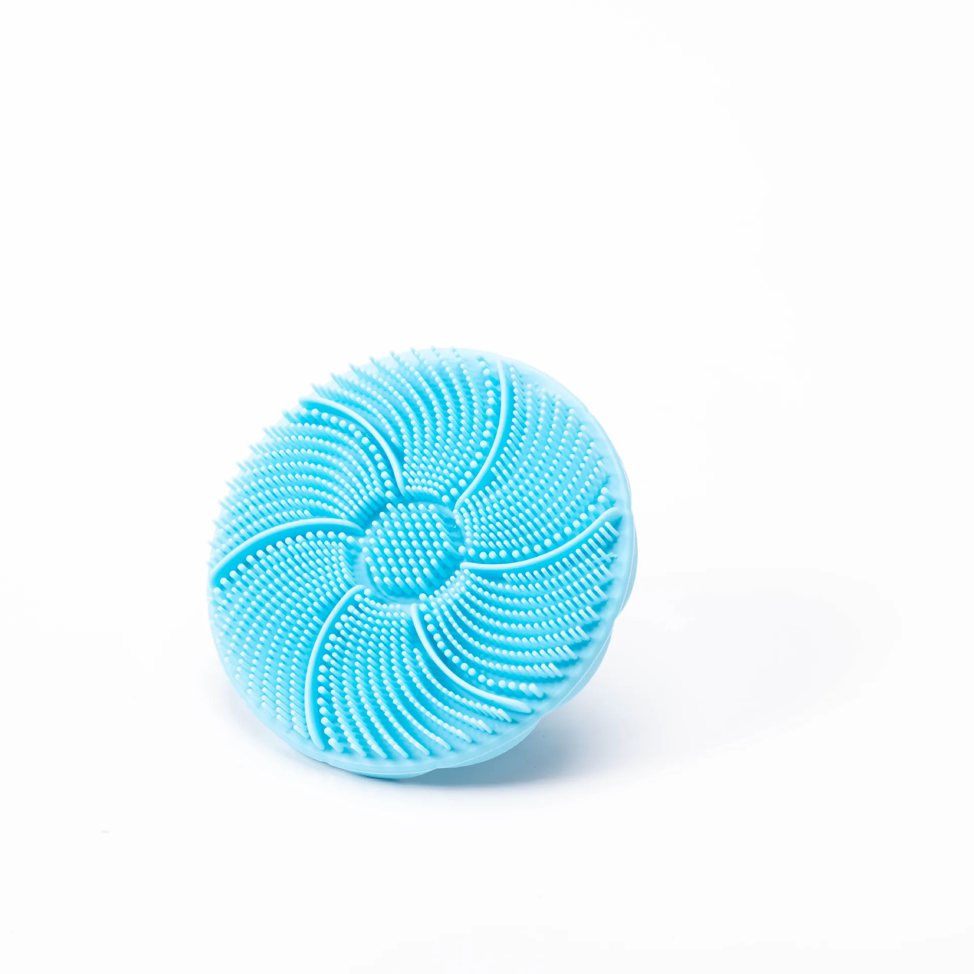 Cepillo de silicona para limpieza facial y masaje del bebé