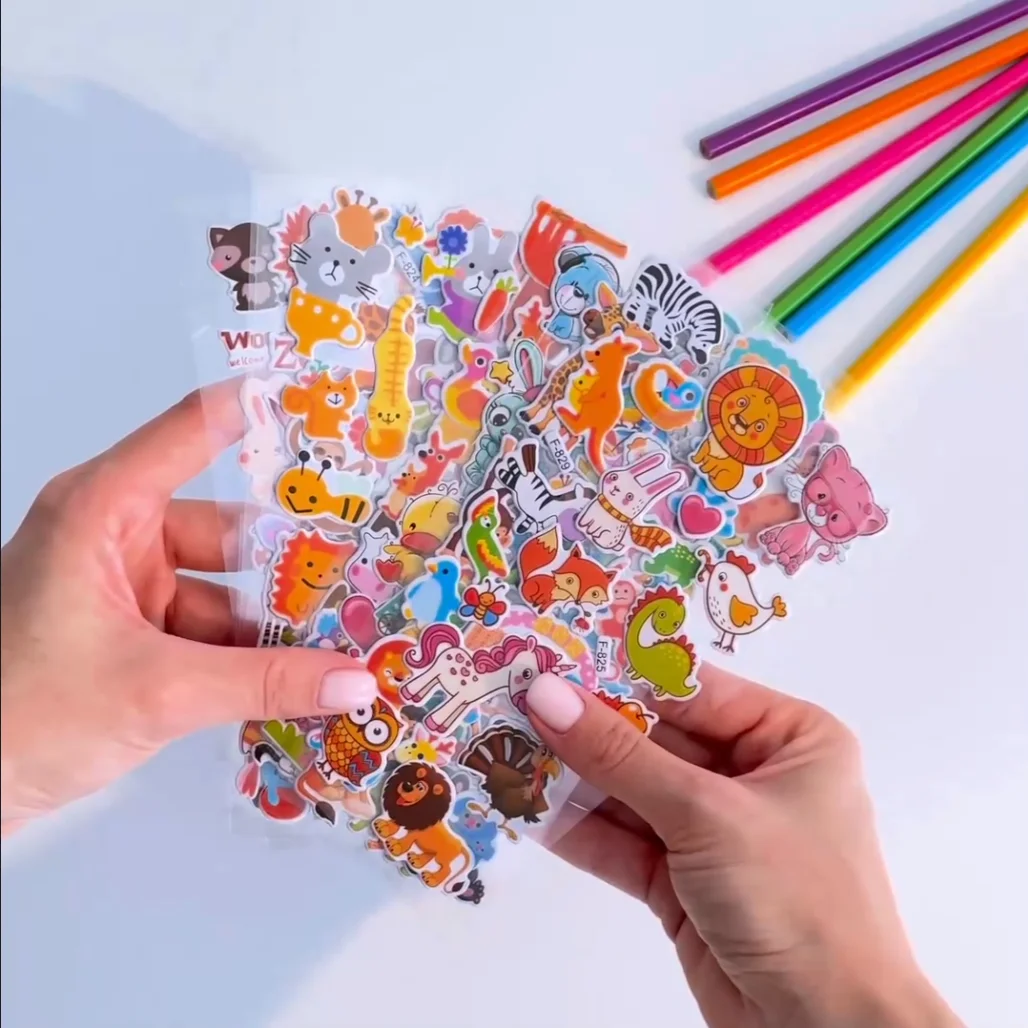 Pegatinas listas para usar