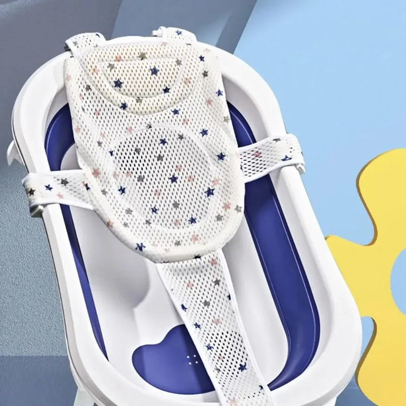 Alfombrilla antideslizante en cruz para baño de bebé, ajustable - imagen 3