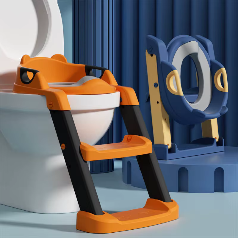 Orinal infantil de plástico suave para entrenamiento en el baño