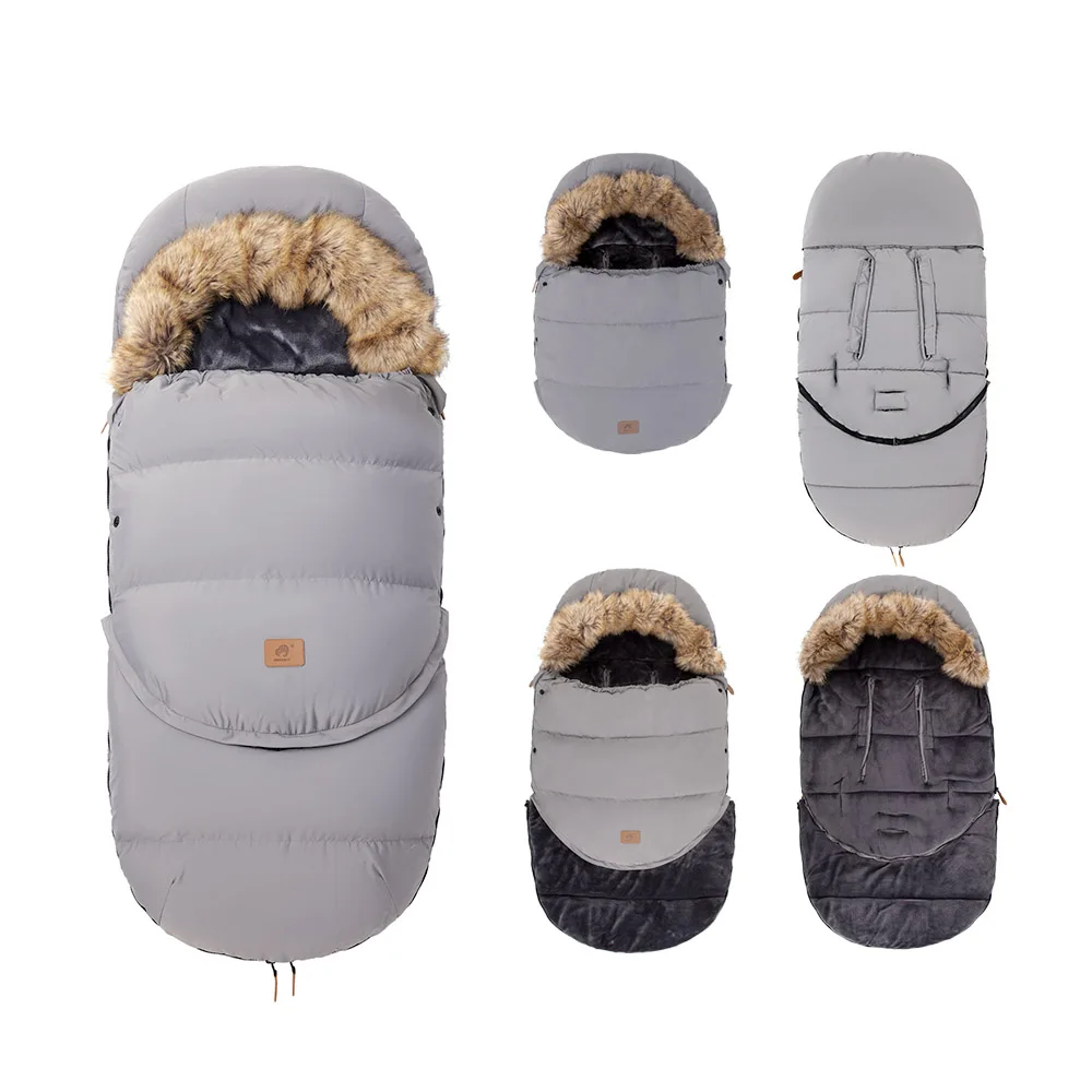 Funda invierno para cochecito – Acolchado extraíble - imagen 3