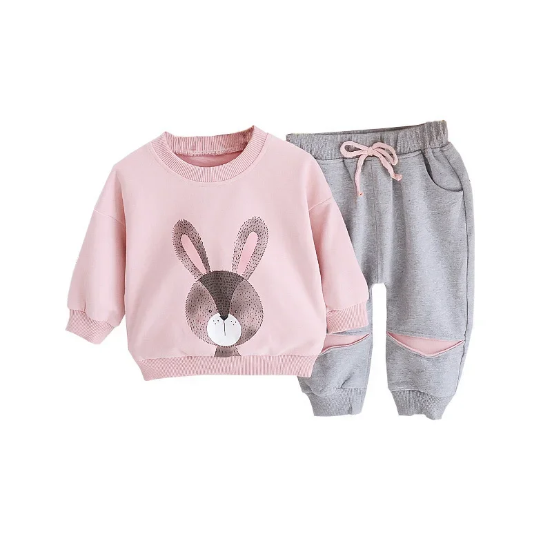 Conjunto ropa bebé manga larga para primavera y otoño - imagen 2
