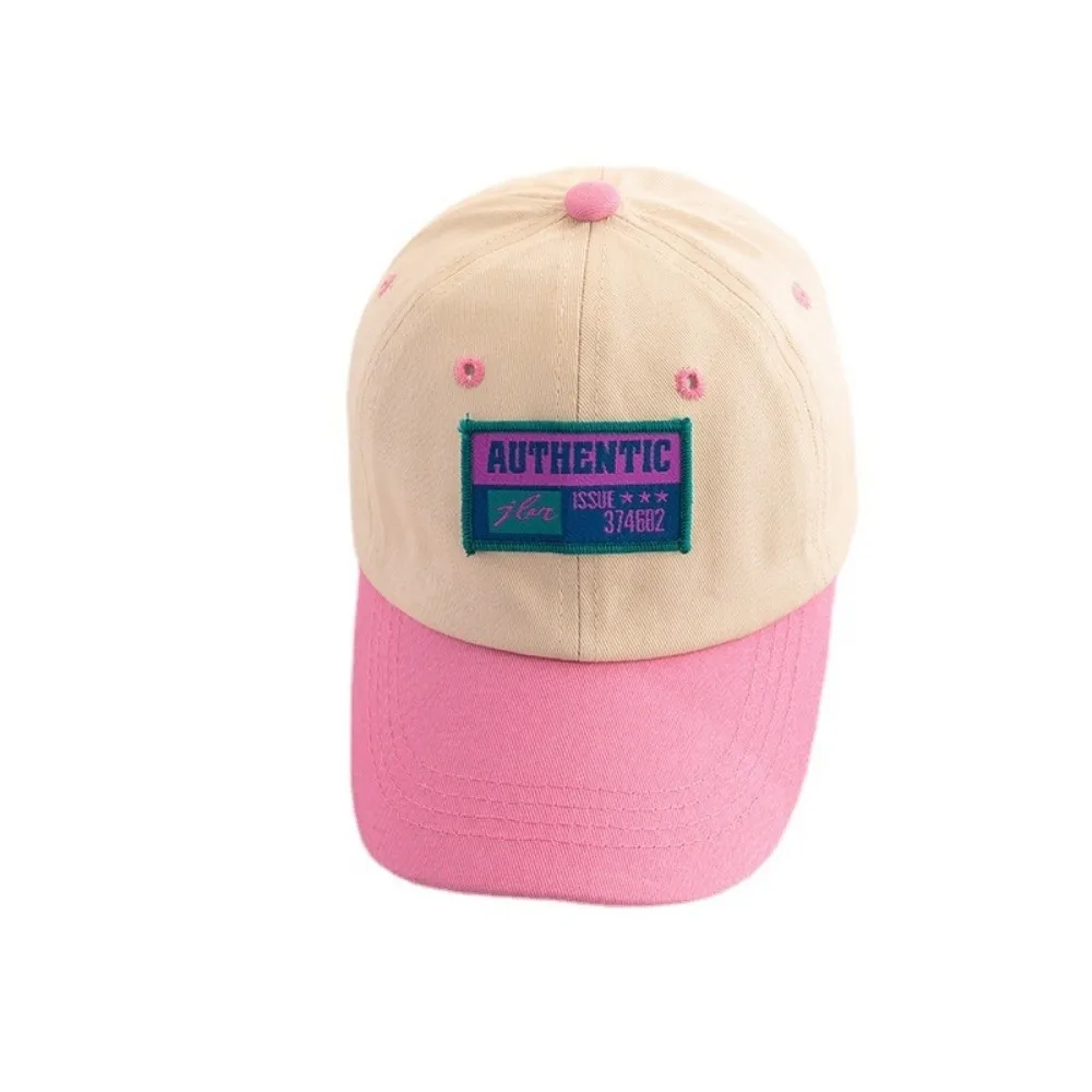 Gorra de béisbol transpirable para niños con visera y bordado - imagen 3