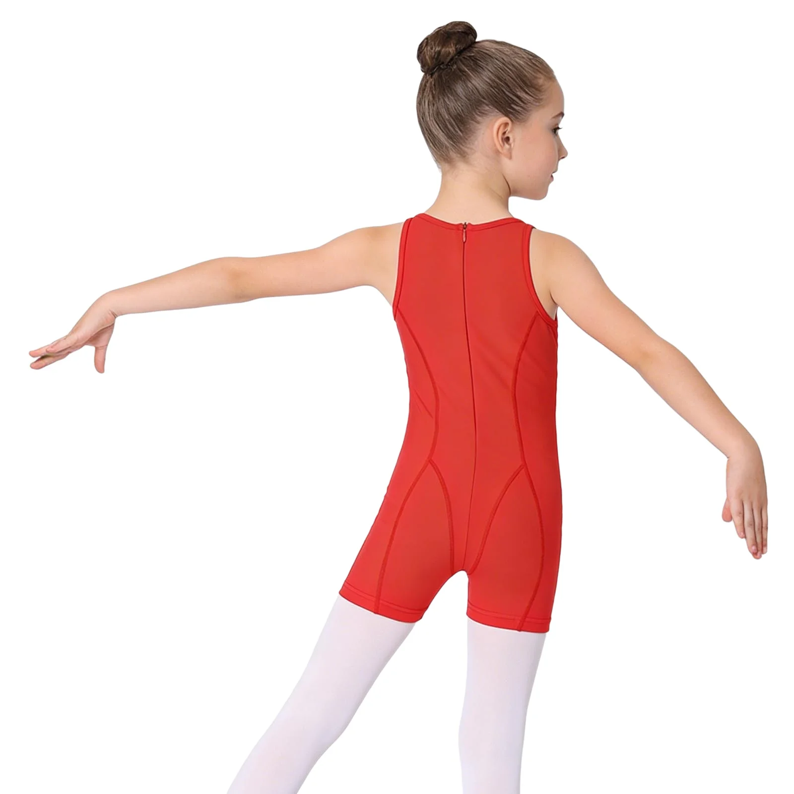 Leotardo de ballet sin mangas para niñas – maillot cómodo y elástico - imagen 3