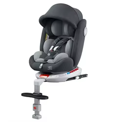 Asiento coche infantil soporte piernas respaldo giratorio