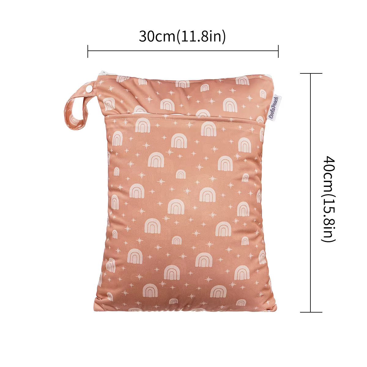 HappyFlute Bolsa húmeda impermeable reutilizable con doble cremallera - imagen 2