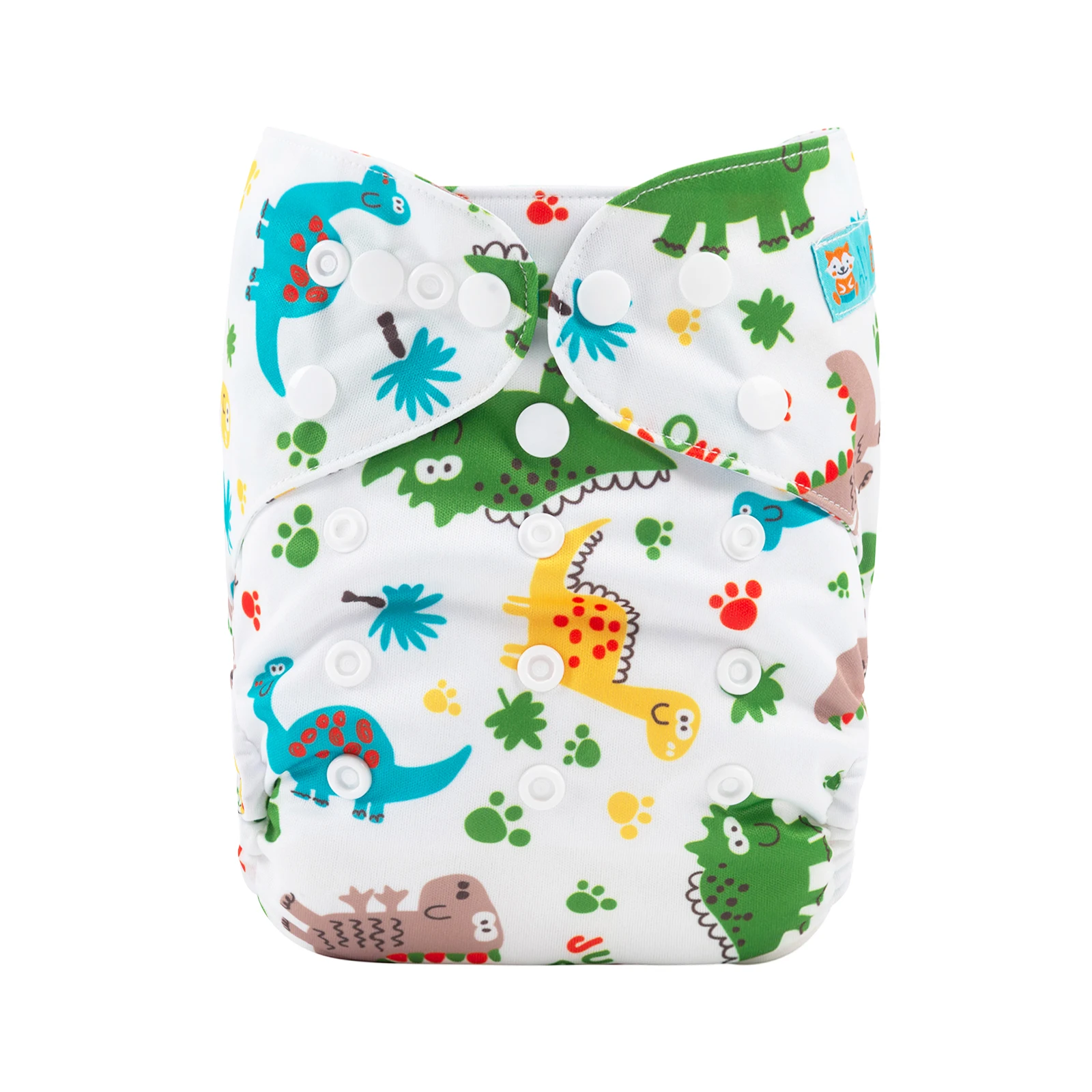Cubrepañal impermeable reutilizable ajustable para bebé - imagen 4