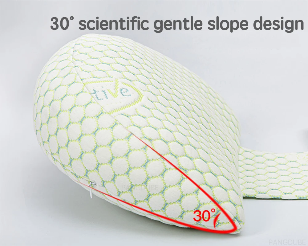 Almohada en uso como cojín de lactation
