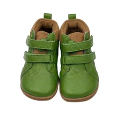 TipsieToes botines descalzos de cuero auténtico para bebé y niño