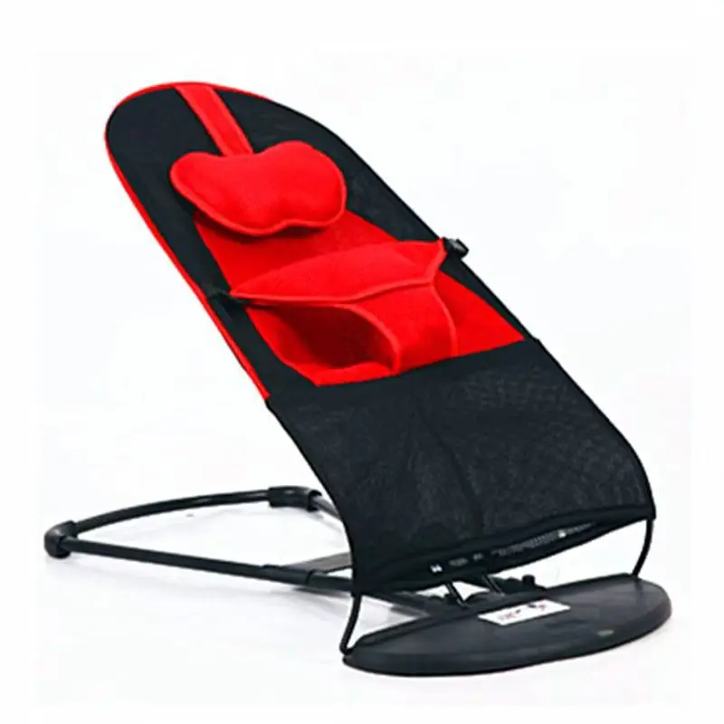 Silla mecedora para bebé y cuna relajante con movimiento suave