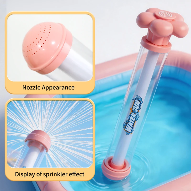 Pistola de agua con luces y efectos para niños de verano - imagen 3