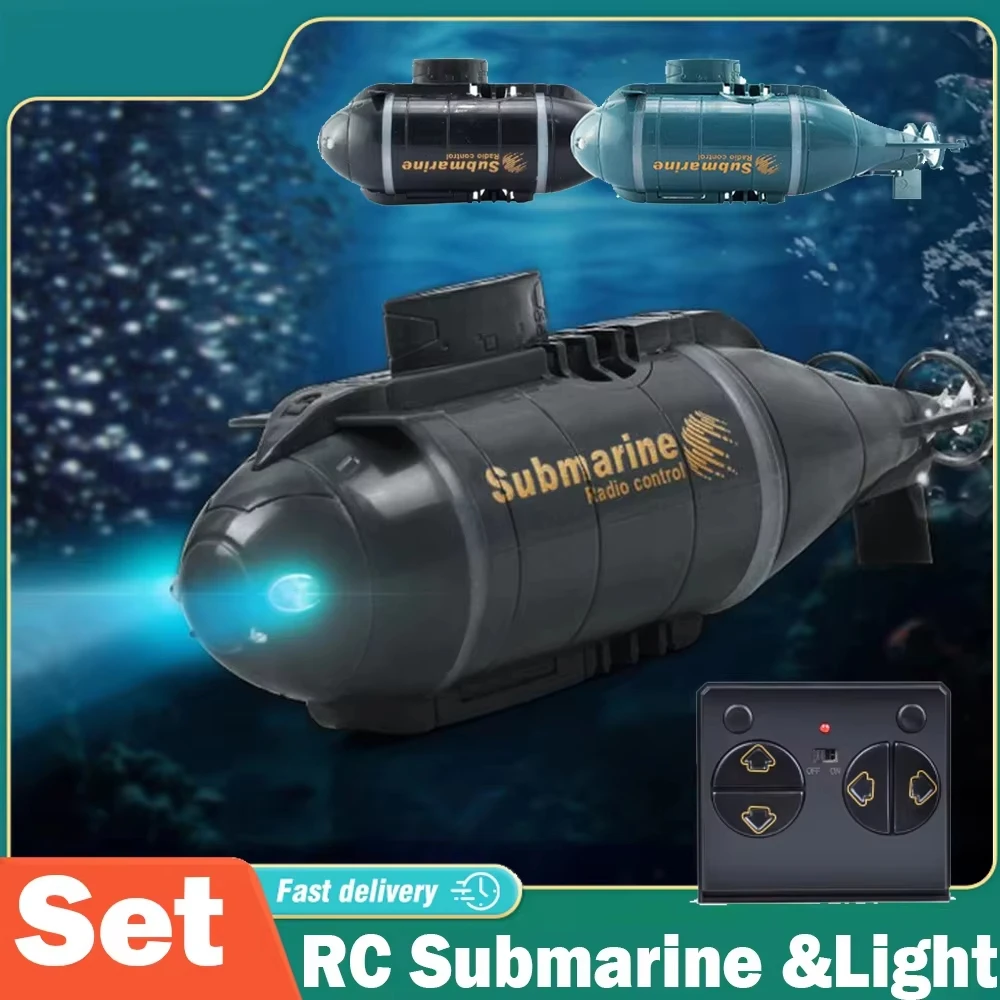 Barco teledirigido submarino de alta velocidad para niños - imagen 3