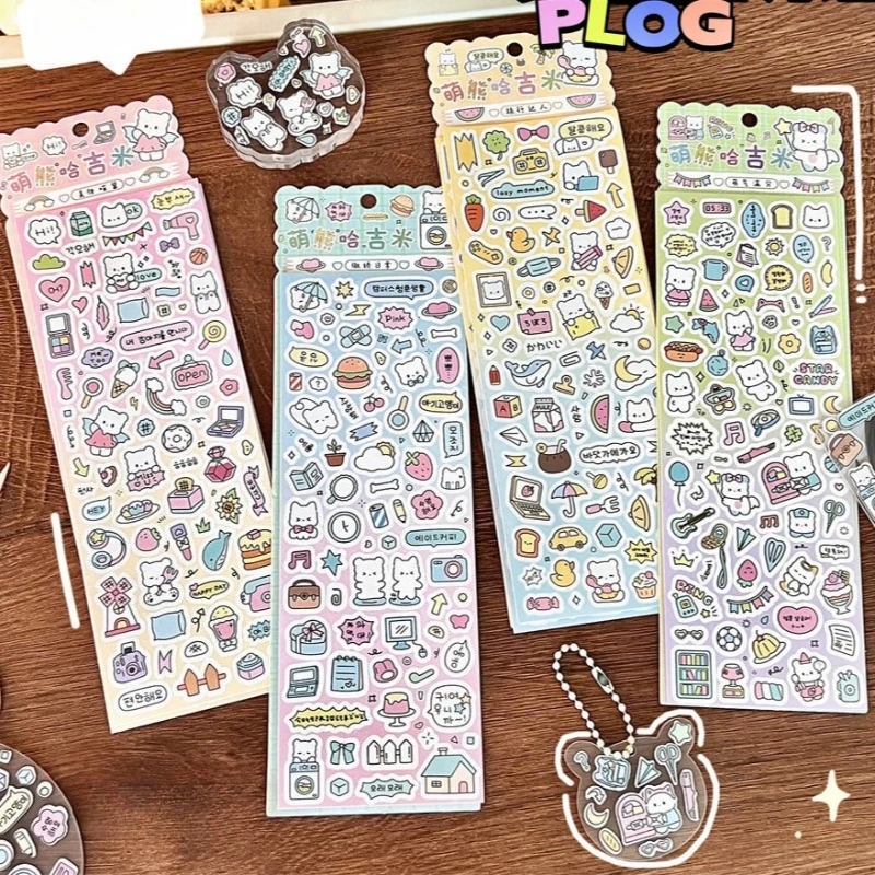 Pegatinas infantiles estilo coreano para álbum de recortes niñas - imagen 3