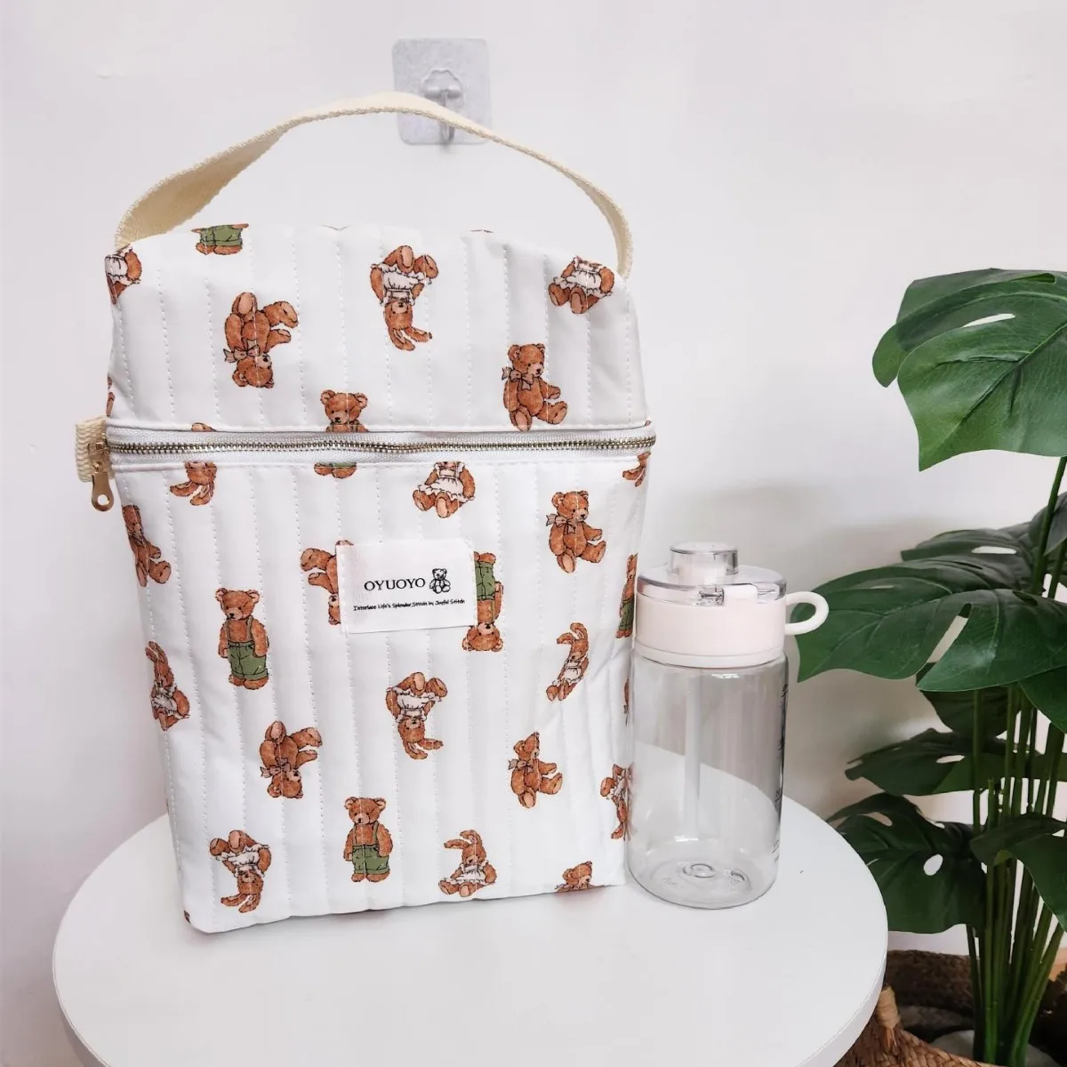 Bolsa de pañales portátil lavable reutilizable con organizador - imagen 2