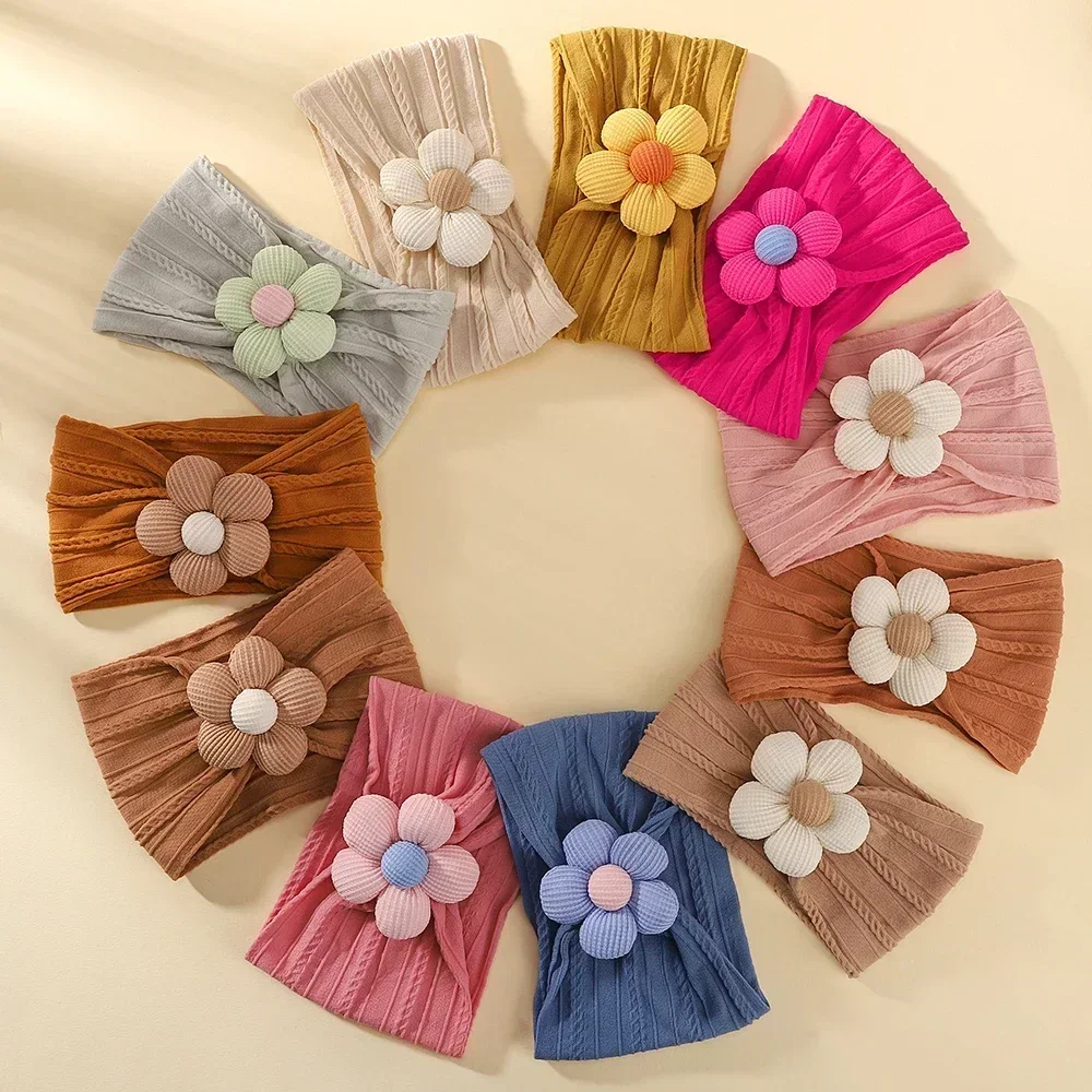 Diadema floral elástica - vista 2